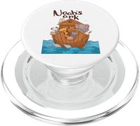 Noah's Ark, Religion Animals History Bible PopSockets PopGrip pour MagSafe