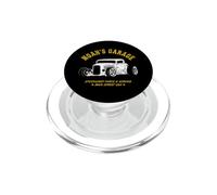 Noah's Garage Hotrod Voiture Classique pour Le nom Noah PopSockets PopGrip pour MagSafe