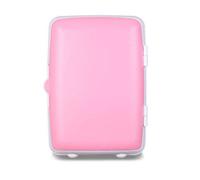 NOALED Mini Petit réfrigérateur de Voiture électronique boîte Chaude et Froide 4L réfrigérateur de Voiture ménage Porte Simple Petit réfrigérateur/Maison et Voiture Double Usage (220 V/12 V),