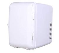 NOALED Mini Petit réfrigérateur de Voiture électronique boîte Chaude et Froide 4L réfrigérateur de Voiture ménage Porte Simple Petit réfrigérateur/Maison et Voiture Double Usage (220 V/12 V),