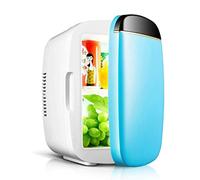 NOALED Mini réfrigérateur 4L/6L Petit réfrigérateur de Voiture Compact avec congélateur pour Maisons, Chambres, Bureaux, dortoirs - Réfrigérateur Portable pour Soins de la Peau (Couleur : 4Lbleu) (6