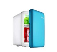 NOALED Réfrigérateur de Voiture Mini réfrigérateur 4L Petite boîte de Chauffage et de Refroidissement Voiture à Double Usage (Bleu 24.52 * 19 * 25.5)