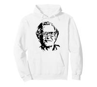 Noam Chomsky Pochoir Sweat à Capuche