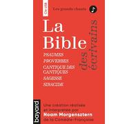 Noam Morgensztern - Clé USB : La Bible des écrivains-Les Grands Chants