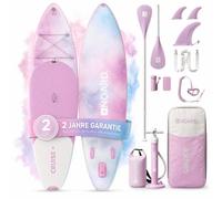 NOARD Planche de surf Stand Up Paddle - 326 x 76 x 15 cm - Différents designs - Convient pour les débutants et les professionnels - Accessoires inclus