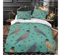 NOASDGYEI Équations physiques Parure de Lit Microfibre Hypoallergique 3D Effet Douce Formules mathématiques Housse de Couette Fermeture Éclair Super Douce Confortable for Femmes Double（200x200cm）