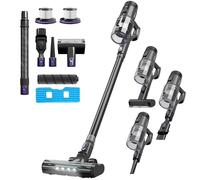 Noaton® AVC600 Deluxe Aspirateur Balai sans Fil, 50000 Pa/600 W, 220 AW, Mode Automatique, jusqu'à 85 Min, Balai Laveur, LED Écran, Filtre HEPA, pour Les Poils d'animaux, Tapis, Canapé, Voiture