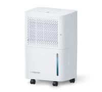 Noaton DF 4110 Déshumidificateur d'Air, Electrique 11,5L/24H, Drainage Continu, Silencieux, Avec Minuterie 24H, Capteur d'humidité Auto, Arrêt automatique, Pour 35m², Pour Salles de Bain, Chambres