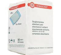 NOBASORB® Compresse absorbante non stérile 10 x cm Compresses 25 pc(s)