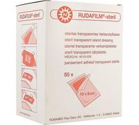 Noba Rudafilm Pansement Adhésif Stérile Transparent 10x8cm 50 Pièces (9280322)