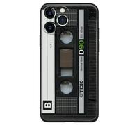 NOBAA Coque de Protection en Silicone pour Cassette Audio Vintage rétro pour iPhone 7 8 14 15 Plus X XR XS 11 12 13 Mini 14 15 Pro Max, C2, pour iPhone 15