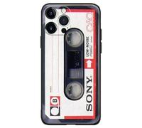 NOBAA Coque de Protection en Silicone pour Cassette Audio Vintage rétro pour iPhone 7 8 14 15 Plus X XR XS 11 12 13 Mini 14 15 Pro Max, C11, pour iPhone 14 Pro