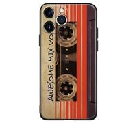 NOBAA Coque de Protection en Silicone pour Cassette Audio Vintage rétro pour iPhone 7 8 14 15 Plus X XR XS 11 12 13 Mini 14 15 Pro Max, C3, pour iPhone 15
