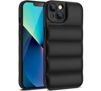 NOBAA Coque de téléphone en Doudoune de Luxe pour iPhone 15 14 13 12 11 Pro XS Max X XR 7 8 Plus la Coque Puffer Housse Antichoc en Silicone Souple, Y1, pour iPhone 15