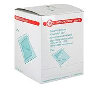 NOBASORB Lot de 25 compresses absorbantes stériles 10 x 10 cm