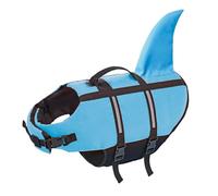 Nobby 61033 Sharki Aide à la Natation pour Chien Bleu Clair Taille L 40 cm