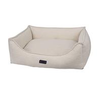Nobby 61744 Kamba Lit rectangulaire Matelas Chat Beige 60 x 48 x 19 cm