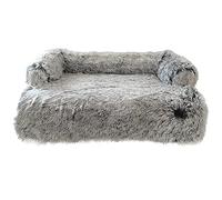 Nobby 61770 NURU Tapis de canapé rectangulaire Gris 110 x 85 x 15 cm