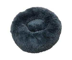 Nobby 61821 Donut Classic Esla Lit Douillet Bleu foncé Ø 50 x 20 cm