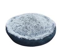 Nobby 61953 Classic Seda Lit Confortable Rond Gris Ø 50 x H 12 cm