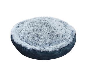 Nobby 61954 Classic Classic Seda Lit Confortable Gris Ø 75 x 12 cm