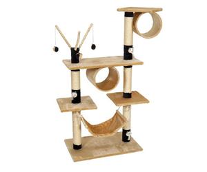 Nobby 62071-42 Arbre à Chat Jade Groß De Luxe Beige/Bleu