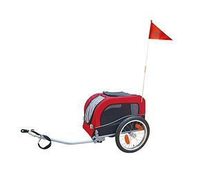 Nobby 62395 SENLIMA S Remorque de vélo 53 x 60 x 60/117 cm Jusqu'à 15 kg