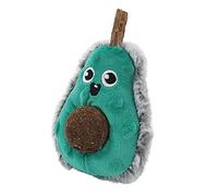 Nobby 62419 Peluche d'avocat avec bâton Matatabi et Boule Catnip Vert 13 cm