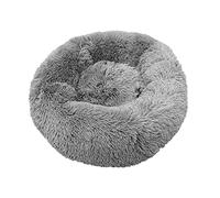 Nobby 62802 Donut Classic Esla Niche pour Chien Lit Douillet Gris foncé Ø 90 x 29 cm