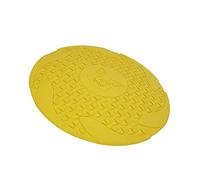 Nobby 63580 Fly-Disc en Caoutchouc Plein Jaune Ø 18 cm