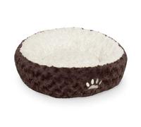 Nobby 71562 Donut Panier Pour Chien/Chat Marron/Blanc 45 Cm