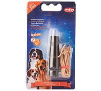 Dog Copenhagen Nobby 79361 Sifflet en Corne de Buffle 2 tonalités 7 cm