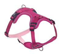 Nobby 80408-64 Comfort Harnais Ceinture Chien Mailo Framboise Taille M : Tour de Poitrine 35-50 cm, Ventre 60-75 cm, Largeur 20 mm