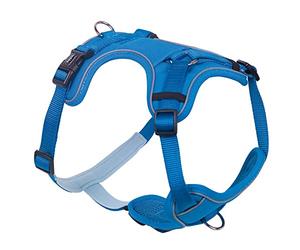 Nobby 80409-32 Harnais de Confort Mailo Bleu Clair Taille L : Poitrine 42-60 cm, Ventre 65-85 cm, Largeur 25 mm