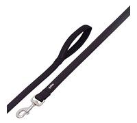 Nobby 80547-05 Laisse en Maille Preno Noir Laisses pour Chiens Longueur 120 cm Largeur 25/35 mm