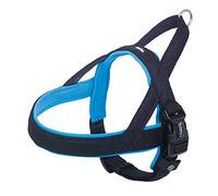 Nobby 80551-32 Harnais norvégien Mesh Preno Bleu Clair L : 38-50 cm + 36 cm, l : 20/25 mm