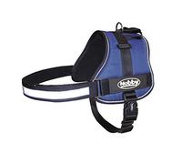 Nobby 80580-06 Harnais en Nylon Seguro, Small/Medium, Bleu