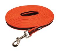 Nobby 80646-04 Laisse antidérapante Orange Fluo Longueur 15 m Largeur 17 mm