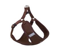 Nobby 80657-23 Harnais Mesh Reflect Marron Largeur : 25 mm Taille L : 69-83 cm + 66 cm