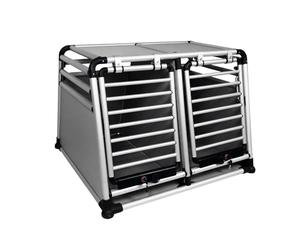 Nobby Aluminium Carbox Double Round Corner L x P x H : 83,5 x 96,5 x 68,6 cm
