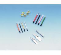 Nobby Anneaux en plastique pour sac canari 100 pièces, 3,0 mm