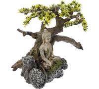 Nobby Aqua Déco Bouddha avec Plante Décoration pour Aquariophilie 325 x 165 x 210 mm