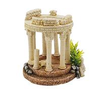 Nobby Aqua Ornaments Colonnes Antiques avec Plantes 15,5 x 13,7 x 15 cm