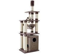 Nobby Arbre à Chat Telde, Cappuccino, 80 x 60 x 232-252 cm, 1 pièce