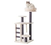 Nobby Arbre À Gratter Donaco Crème 116 Cm Pour Chats Avec Coussin & Corde