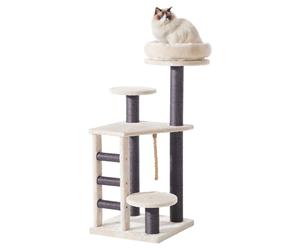 Nobby Arbre À Gratter Donaco Crème 116 Cm Pour Chats Avec Coussin & Corde