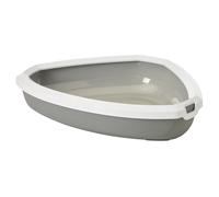 Nobby Bac à Litière pour Chat Rincon Gris/Blanc 58, 5x46cm pour Katzenhaltung
