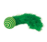 Nobby Ball avec hochets et plumes 19 cm