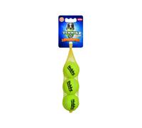 Nobby balle de tennis avec couineur S 5,0 cm, 3 pièces en filet