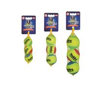 Nobby balle de tennis avec sifflet assortie XS 4,0 cm; 3 pièces en filet
